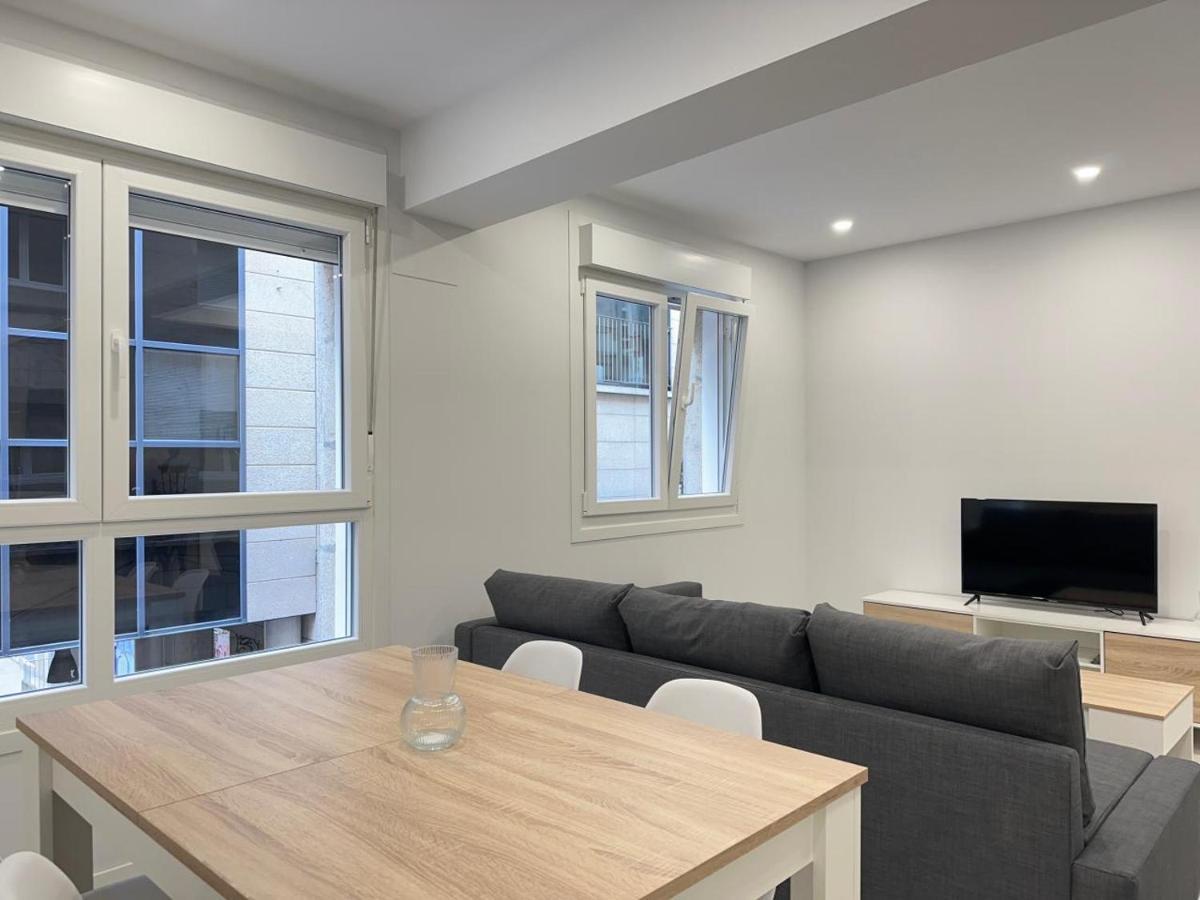 1 Piso 2 Habitaciones Centro Al Lado De Principe - Homeygalicia 비고 외부 사진